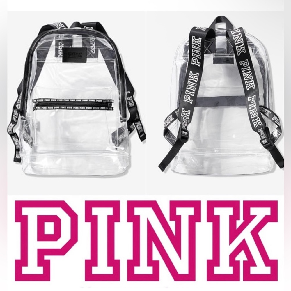 [SOLD] Victoria’s Secret PINK Campus Backpack Clear